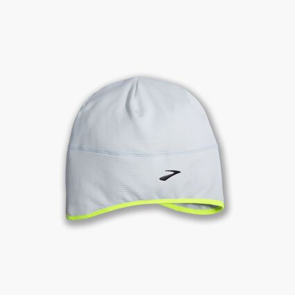 Laydown (front) view of Brooks Notch Thermal Beanie for unisex