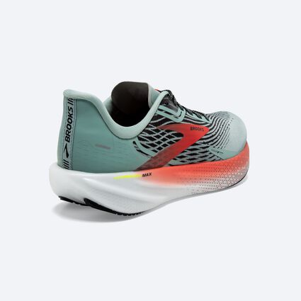Heel and Counter view of Brooks Hyperion Max for women