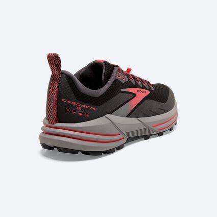 Heel and Counter view of Brooks Cascadia 16 GTX for women