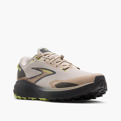 Vista del revestimiento protector y la puntera de Brooks Divide 6 para hombre
