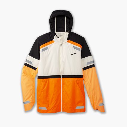 Vista (anteriore) di Brooks Run Visible Jacket 2.0 da uomo