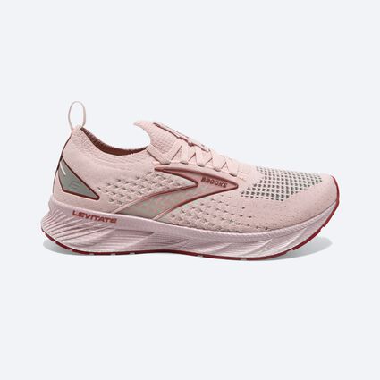 Side (right) view of Brooks Levitate StealthFit 6 for women
