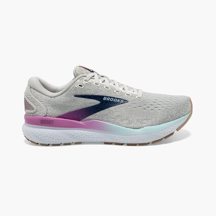 Side (right) view of Brooks Ghost 16 for women