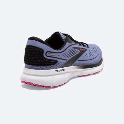 Heel and Counter view of Brooks Trace 2 for women