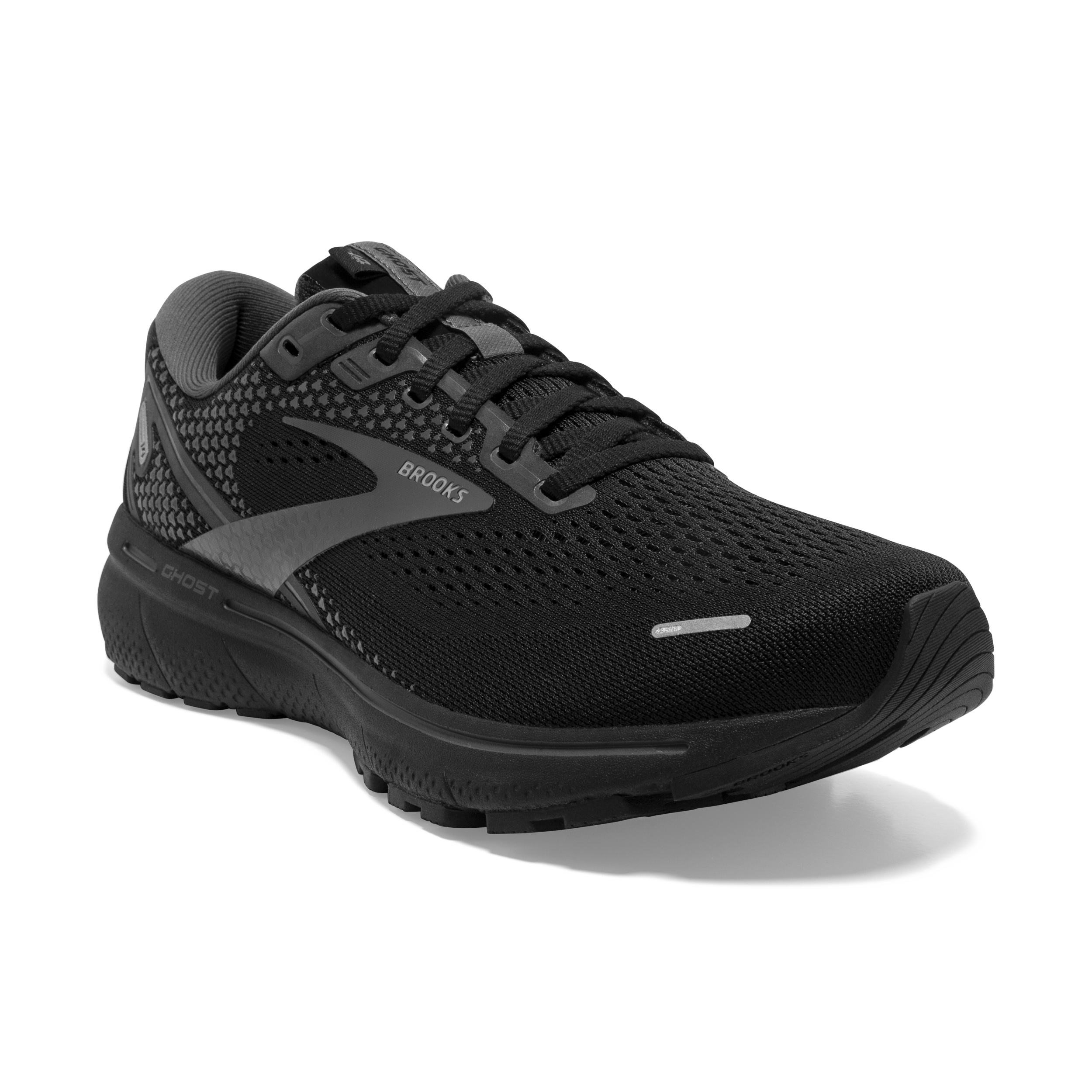 brooks black shoes