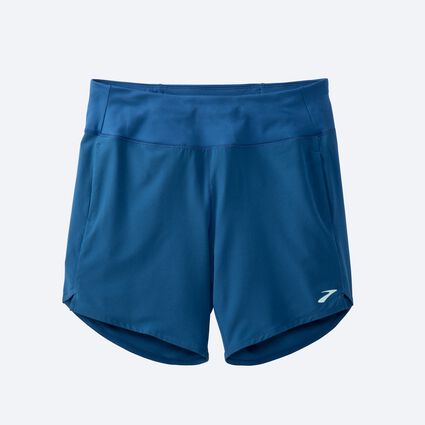 Laydown (front) view of Brooks Chaser 7" Short for women