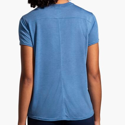 Brooks Distance Short Sleeve für Damen – Model-Ansicht (von hinten)