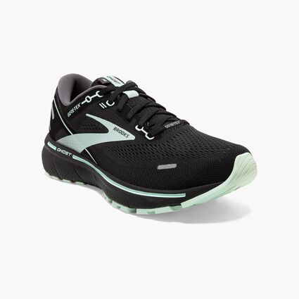 Brooks Ghost 14 GTX für Damen – Ansicht von Schmutzfang und Zehenbereich