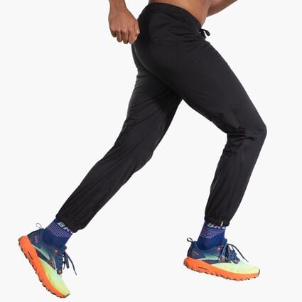 Vue angulaire du mouvement (sur tapis de course) Brooks High Point Waterproof Pant pour hommes