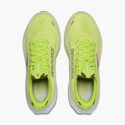 Top-down view of Brooks Hyperion 3 for men