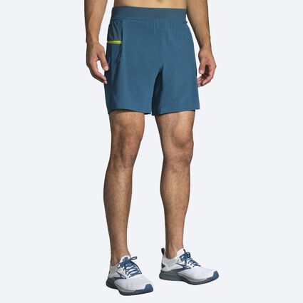 Model (front) view of Brooks Sherpa 7" 2-in-1 Short for men