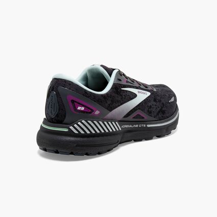 Heel and Counter view of Brooks Adrenaline GTS 23 for women