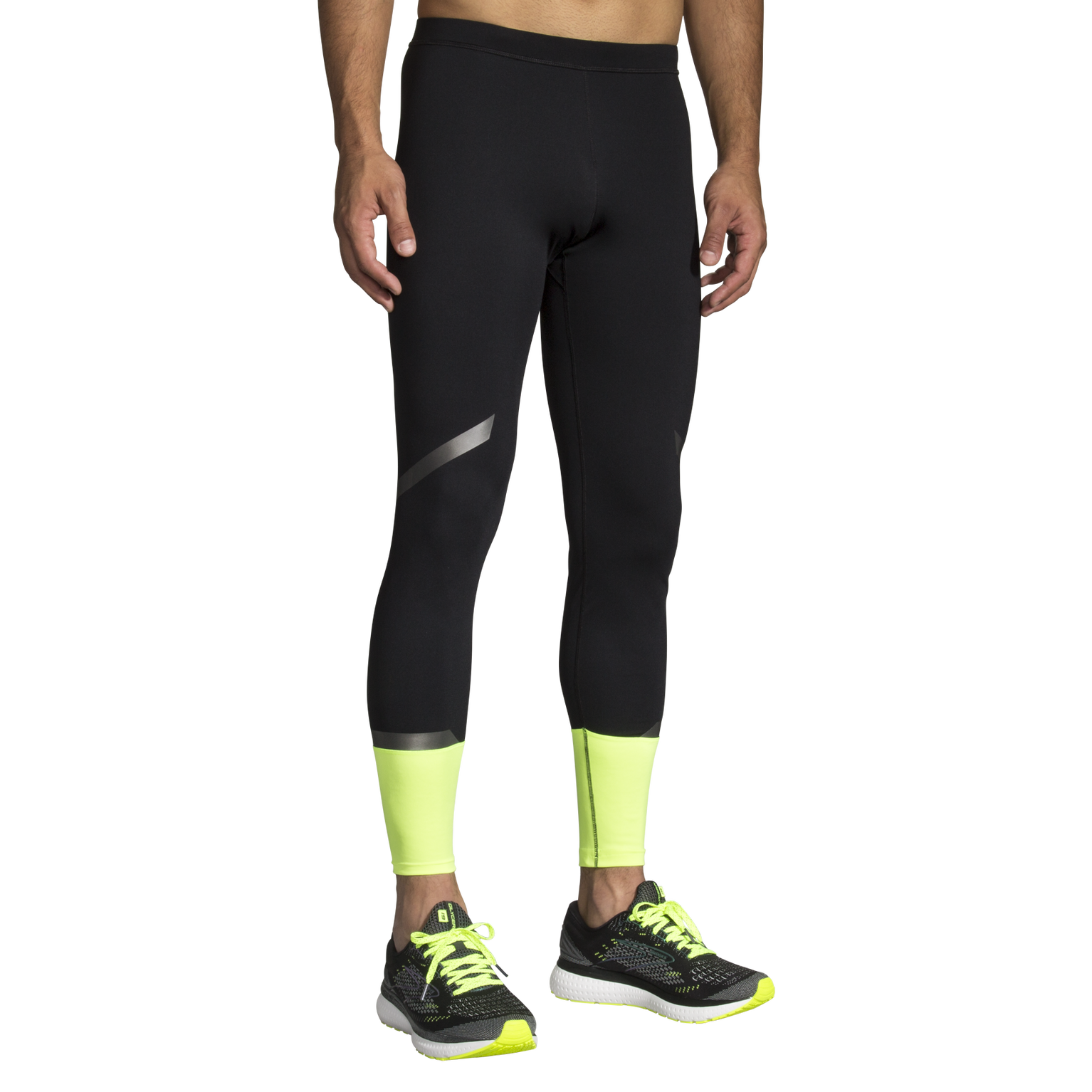 Carbonite Men's Reflective Running Tights