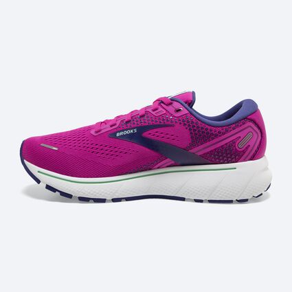 Side (left) view of Brooks Ghost 14 for women