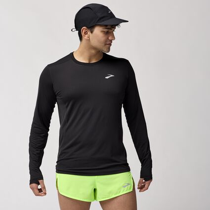 Model (front) view of Brooks Atmosphere Long Sleeve 3.0 for men