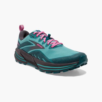 Mudguard and Toe view of Brooks Cascadia 16 for women