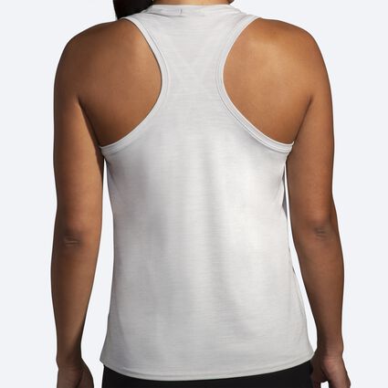 Model (back) view of Brooks Luxe Tank for women
