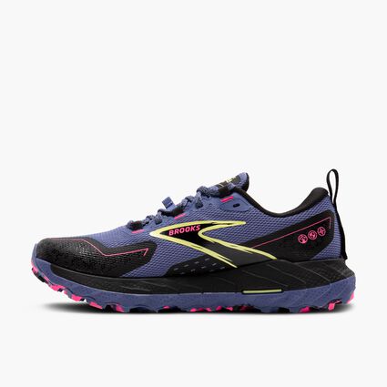 Side (left) view of Brooks Cascadia 18 GTX for women