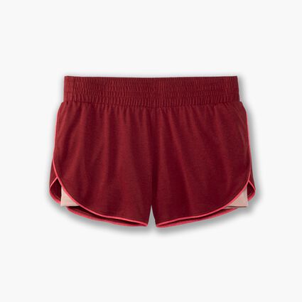 Laydown (front) view of Brooks Rep 3" 2-in-1 Short for women