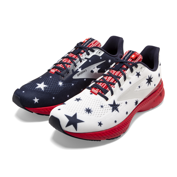 Fourth of July Running Shoes Patriotic Shoes Brooks Running