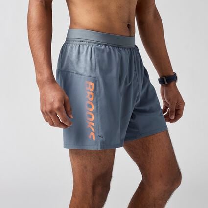 Model (front) view of Brooks Journey 5" Short for men