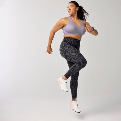 Movement angle (treadmill) view of Brooks Spark Tight for women