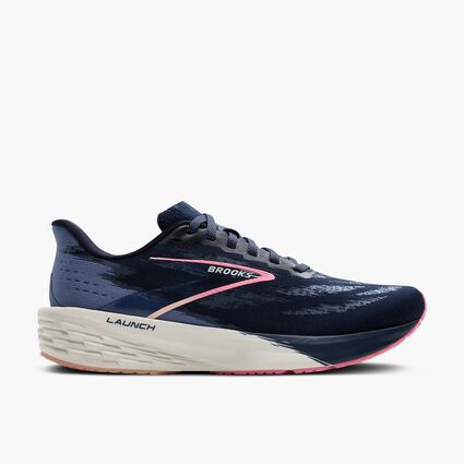 Side (right) view of Brooks Launch 11 for women