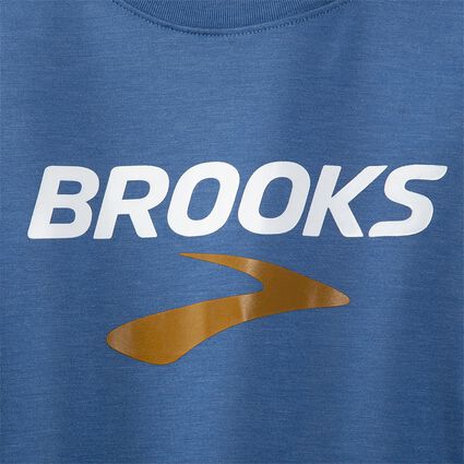 Vue détaillée 1 de Brooks Distance Graphic Long Sleeve pour femmes