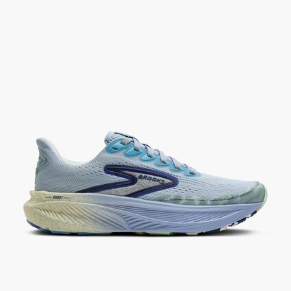 Side (right) view of Brooks Ghost 17 for men