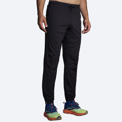 Model (front) view of Brooks High Point Waterproof Pant for men