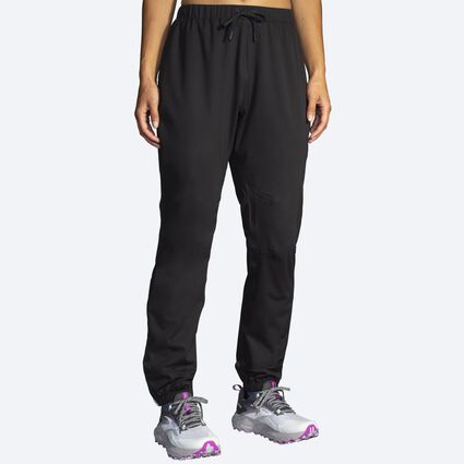 Model (front) view of Brooks High Point Waterproof Pant for women