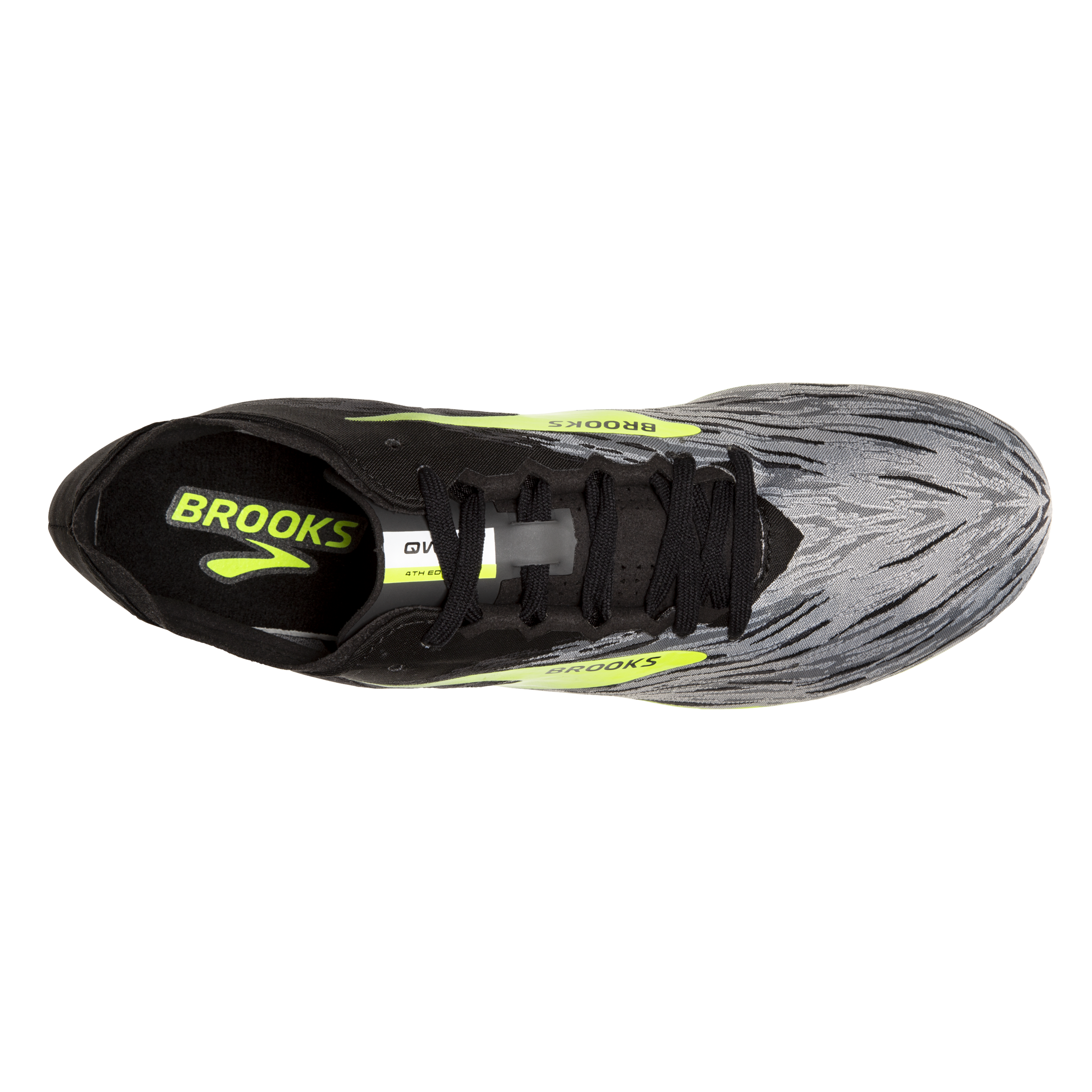 Black Details about   Brooks 2 QW-K Running Spikes 