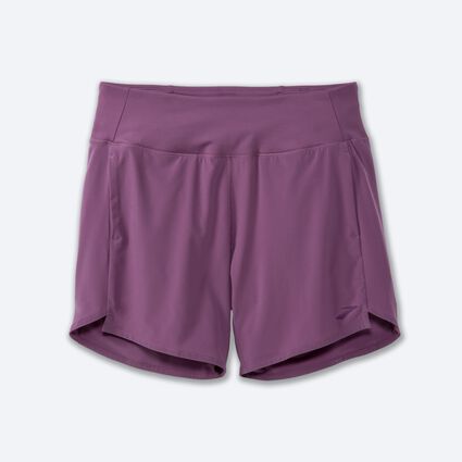 Laydown (front) view of Brooks Chaser 7" Short for women