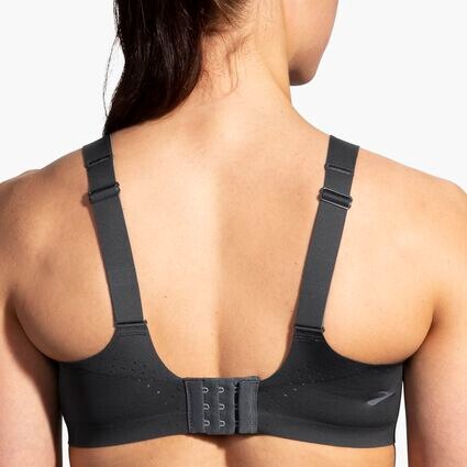 Model (back) view of Brooks Dare Scoopback Run Bra for null