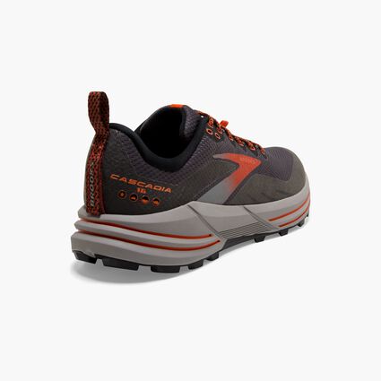 Heel and Counter view of Brooks Cascadia 16 GTX for men