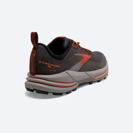 Heel and Counter view of Brooks Cascadia 16 GTX for men