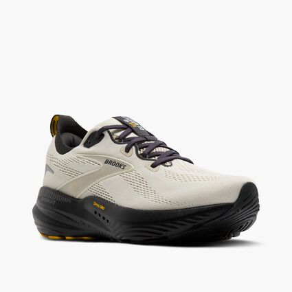 Vista del revestimiento protector y la puntera de Brooks Glycerin GTS 22 para hombre