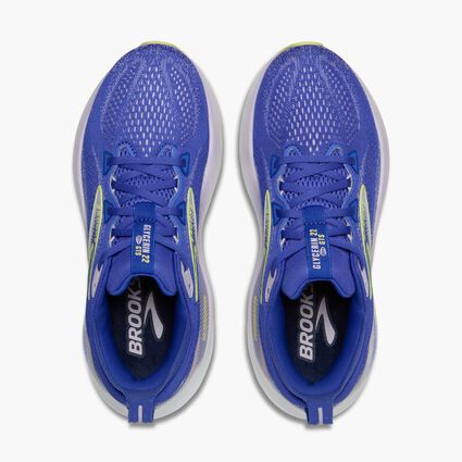 Top-down view of Brooks Glycerin GTS 22 for women