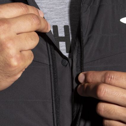 Vue détaillée 3 de Brooks Shield Hybrid Jacket 2.0 pour hommes