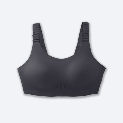 Laydown (front) view of Brooks Scoopback 2.0 Sports Bra for women