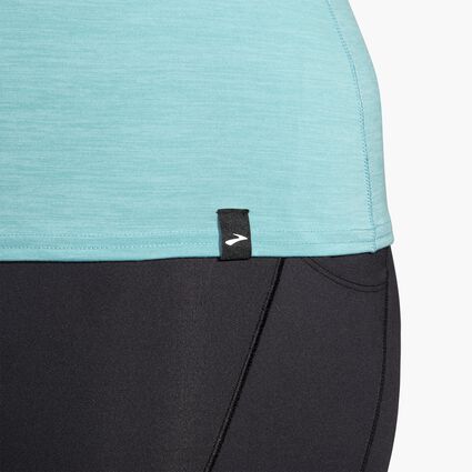 Brooks Luxe Short Sleeve für Damen – Detailansicht 1
