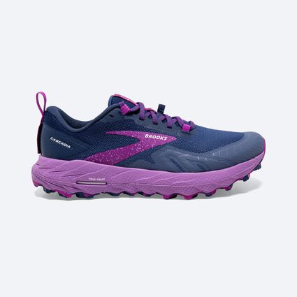 Side (right) view of Brooks Cascadia 17 for women