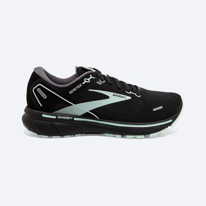 Side (right) view of Brooks Ghost 14 GTX for women