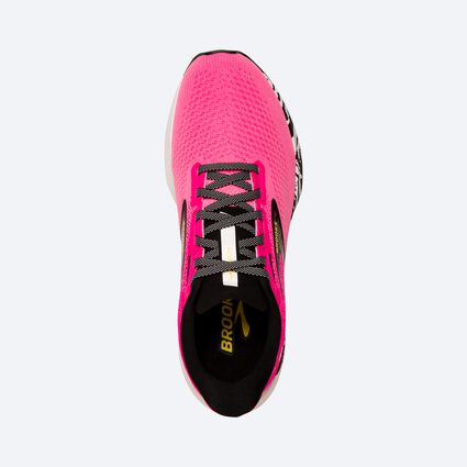 Top-down view of Brooks Launch 10 for women