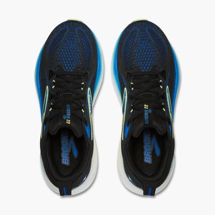Top-down view of Brooks Glycerin 22 for men