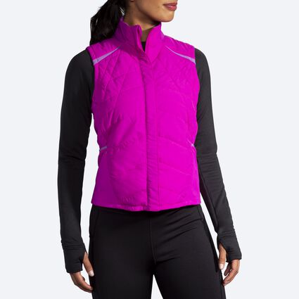 Light Speed Running Vest - Sparkling Pink, Women's Jackets & Coats