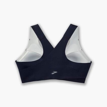 Laydown (back) view of Brooks Dare Crossback Run Bra for null