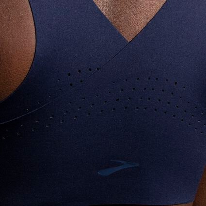 Detail view 1 of Dare Zip Run Bra for null