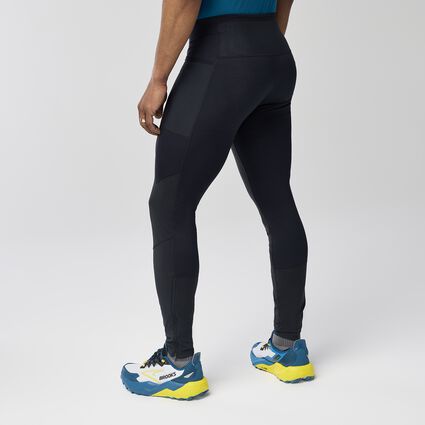 Model (back) view of Brooks High Point Tight for men