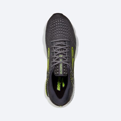 Top-down view of Brooks Glycerin GTS 20 for men